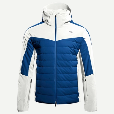Ski Jas KJUS Men Men Sight Line Jacket Motion Blue White
